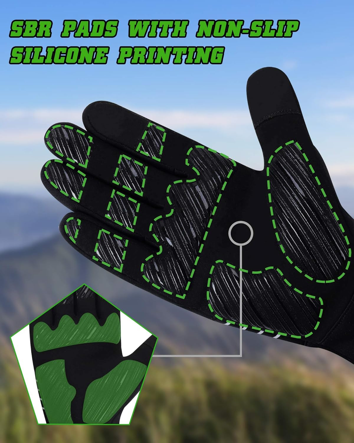 Winter Gloves Cycling Gloves Bike Gloves Biking Gloves Driving Gloves Riding Gloves Running Gloves Touchscreen Gloves Bicycle Gloves Hiking Gloves Water Resistant for Men Women