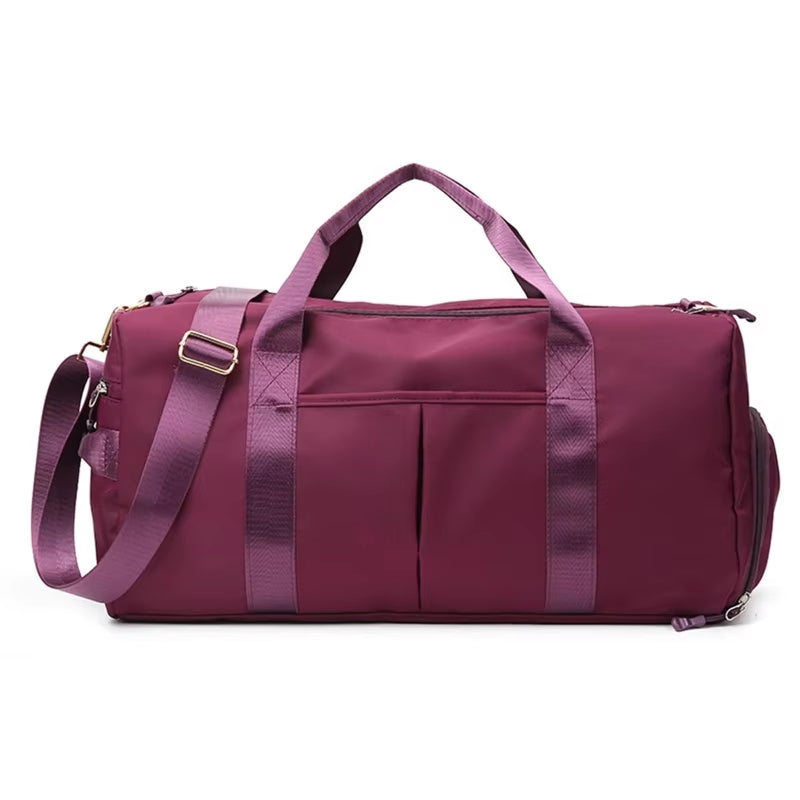 Gym Bag for Women with Shoe Compartment Durable Lightweight Yoga Large Handbag